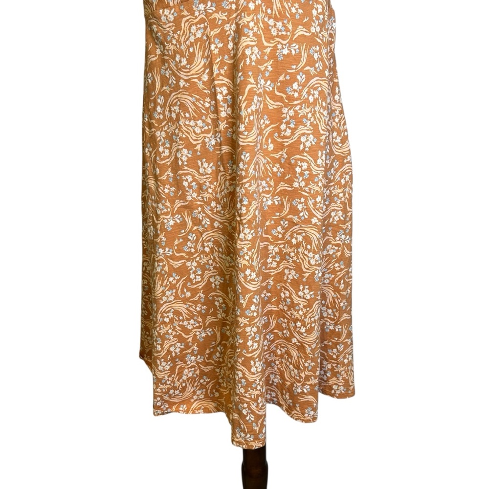 Patagonia Amber Dawn Dress Hillside‎ Trails Toasted Peach Sundress NWT Large - Picture 4 of 13
